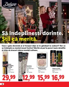 Ofertele Lidl valabile de la 23.10.2025 | Pagină: 66 | Produse: Cuțit, Bacon, Alune, Tocător