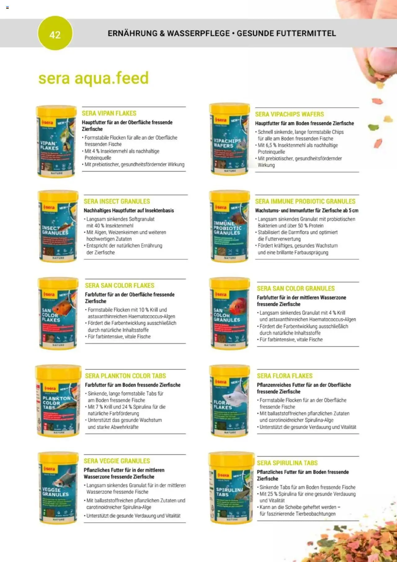 zookauf Themenkatalog Aquaristik – gültig ab 01.10.2025 | Seite: 42 | Produkte: Chips, Flocken