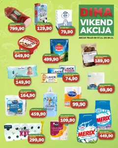 VP Dima vikend akcija - pregled VP Dima kataloga - važi od 07.11.2025