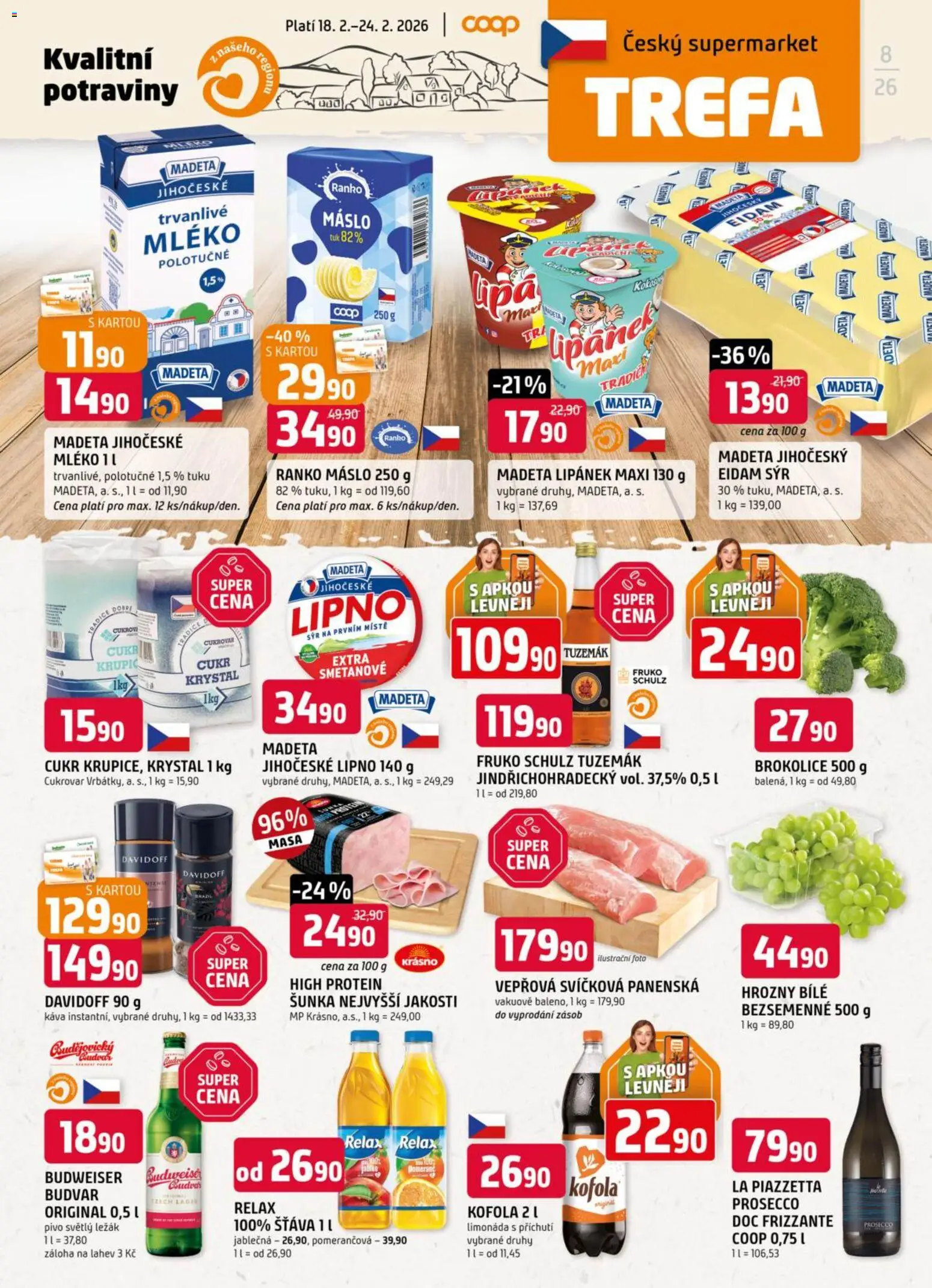 Trefa leták od 18.02.2026 | Strana: 1