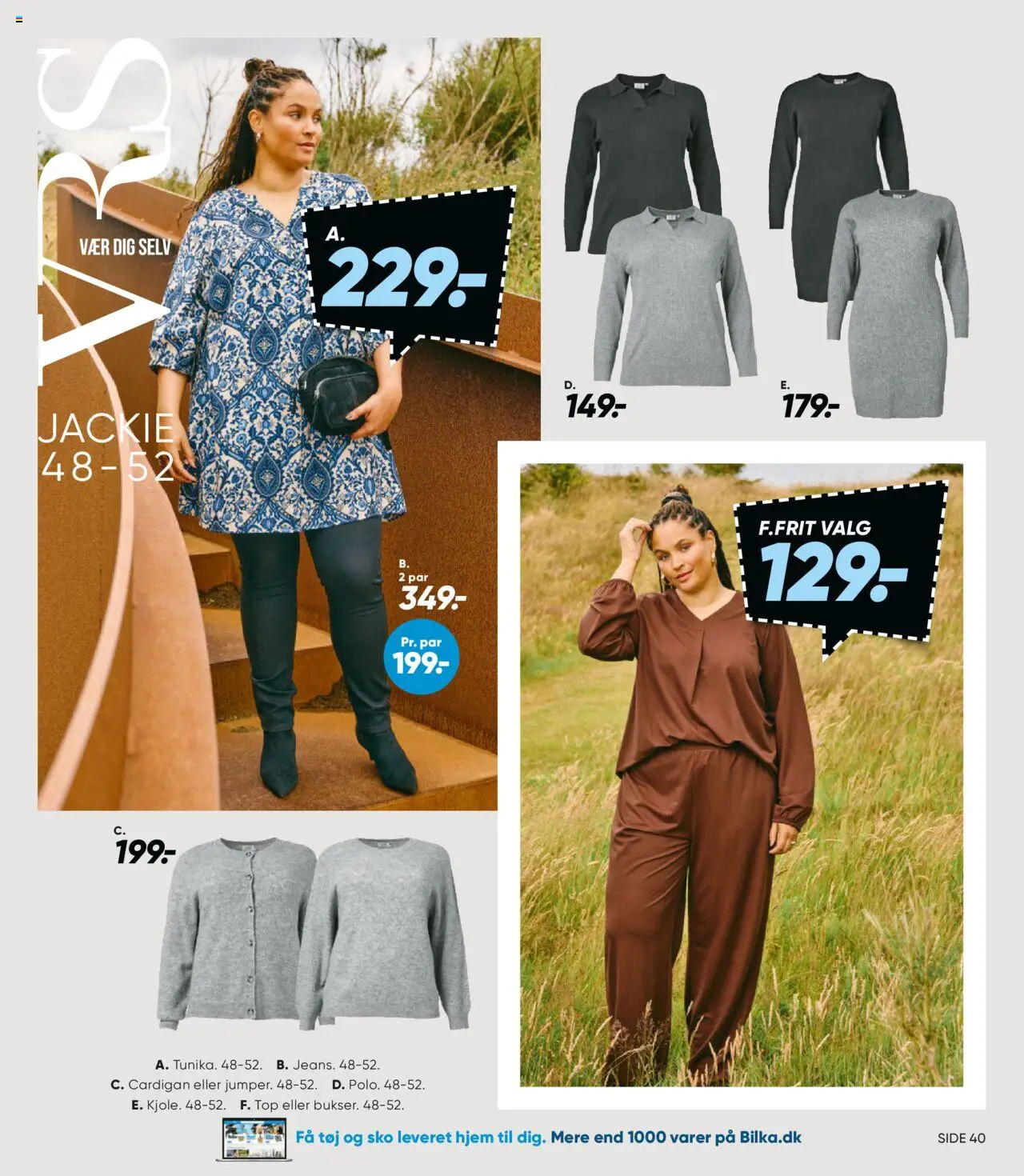 Bilka tilbudsavis – gyldig fra 12.09.2025 | Side: 11 | Produkter: Cardigan, Sko, Tøj