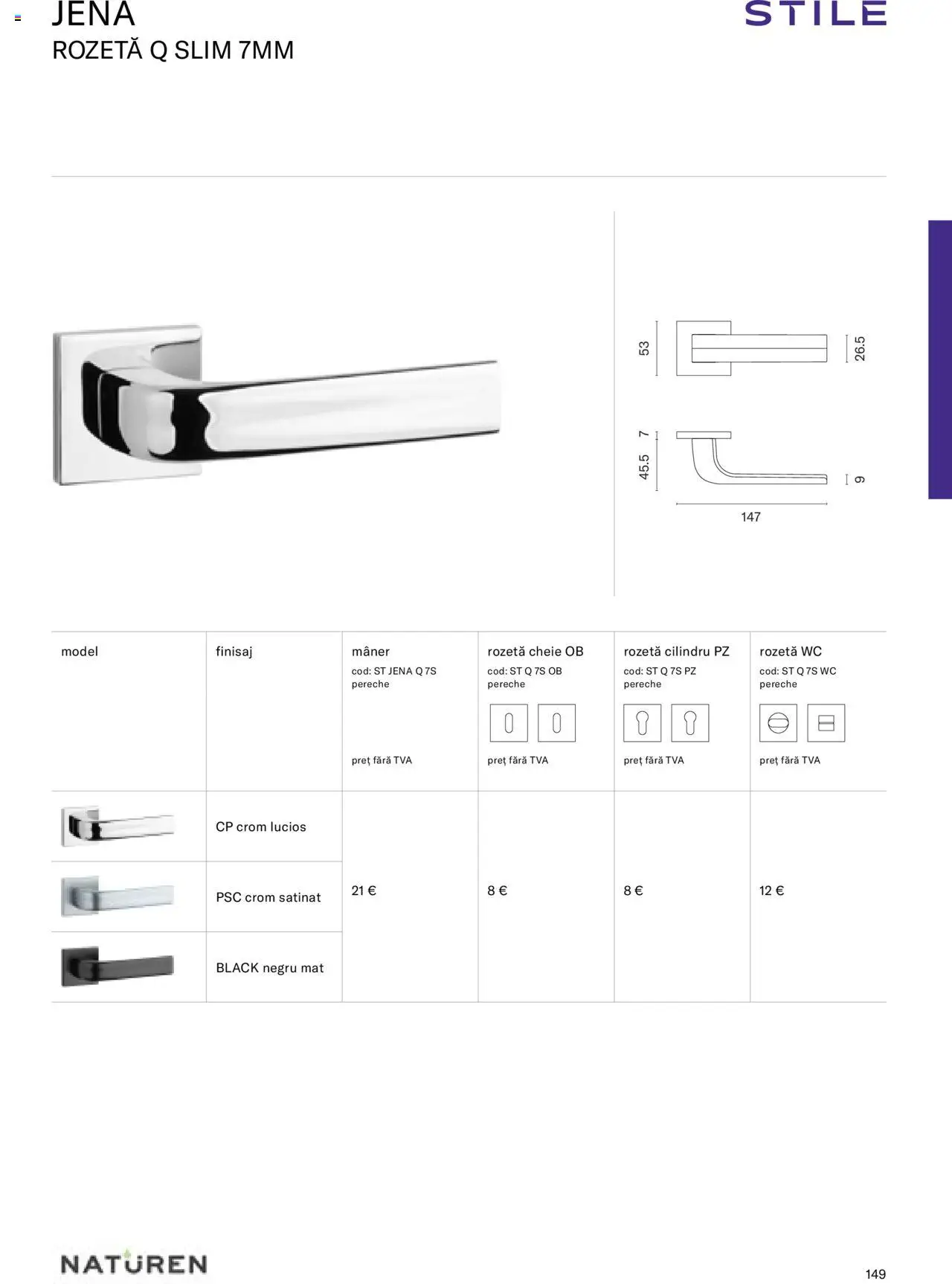 Noul catalog Proges – valabil de la 24.08.2023 | Pagină: 151 | Produse: Cheie reglabilă, Bluză făra mâneci, Mâner, Pantofi fără toc