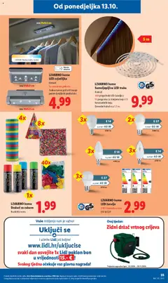 LIVARNO home LED svjetiljka, Komad. Sa senzorom pokreta. Jednostavno pričvršćivanje putem ljepljivih podložaka - Pregled kataloga iz trgovine Lidl, vrijedi od 13.10.2025 | Stranica: 35