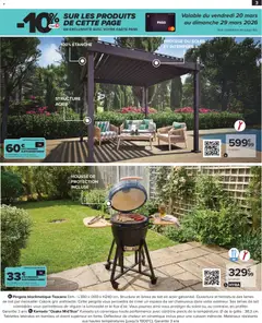 Carrefour - Prévisualisation de Carrefour Jardin là où la vie se cultive valide à partir de 24.03.2026 | Page: 3 | Produits: Pergola