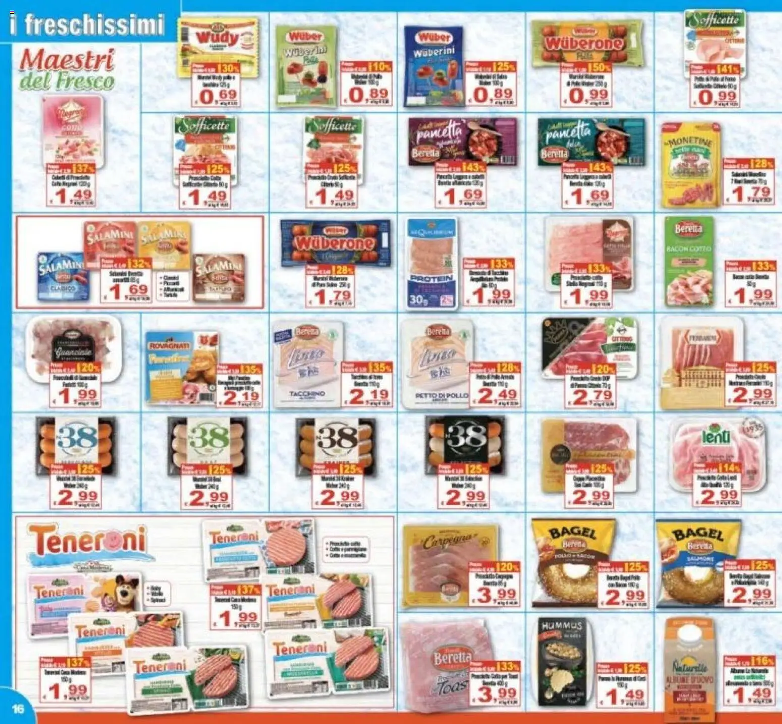 Volantino CTS del 27.12.2025 | Pagina: 16 | Prodotti: Pancetta, Tacchino, Hummus