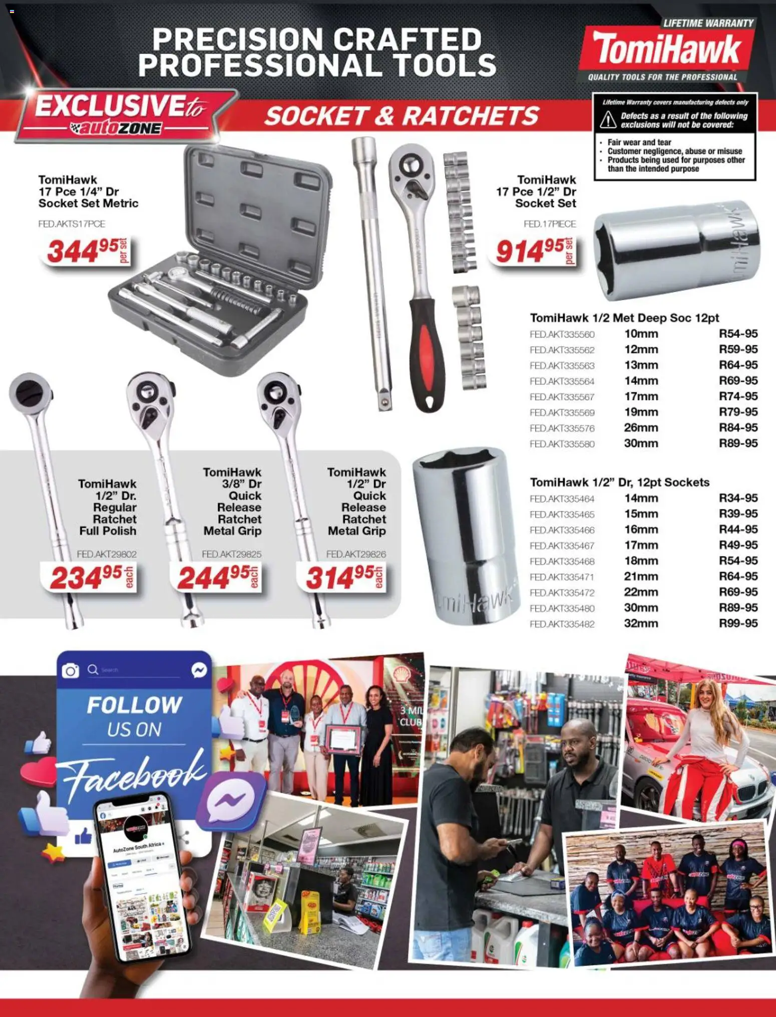 New AutoZone catalogue – valid from 23.04.2026 | Page: 4 | Products: Socket set, Socket