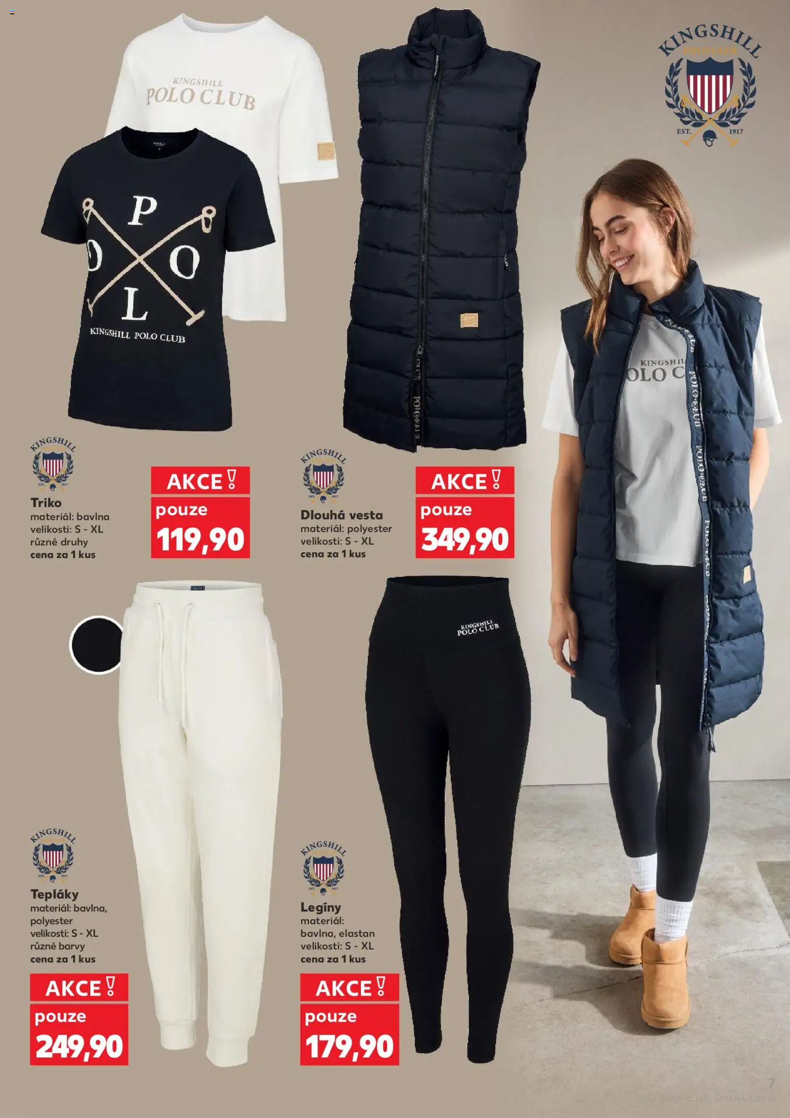 Kaufland leták - Plzeň Bory od 04.02.2026 | Strana: 7 | Produkty: Vesta, Legíny, Tepláky, Barvy