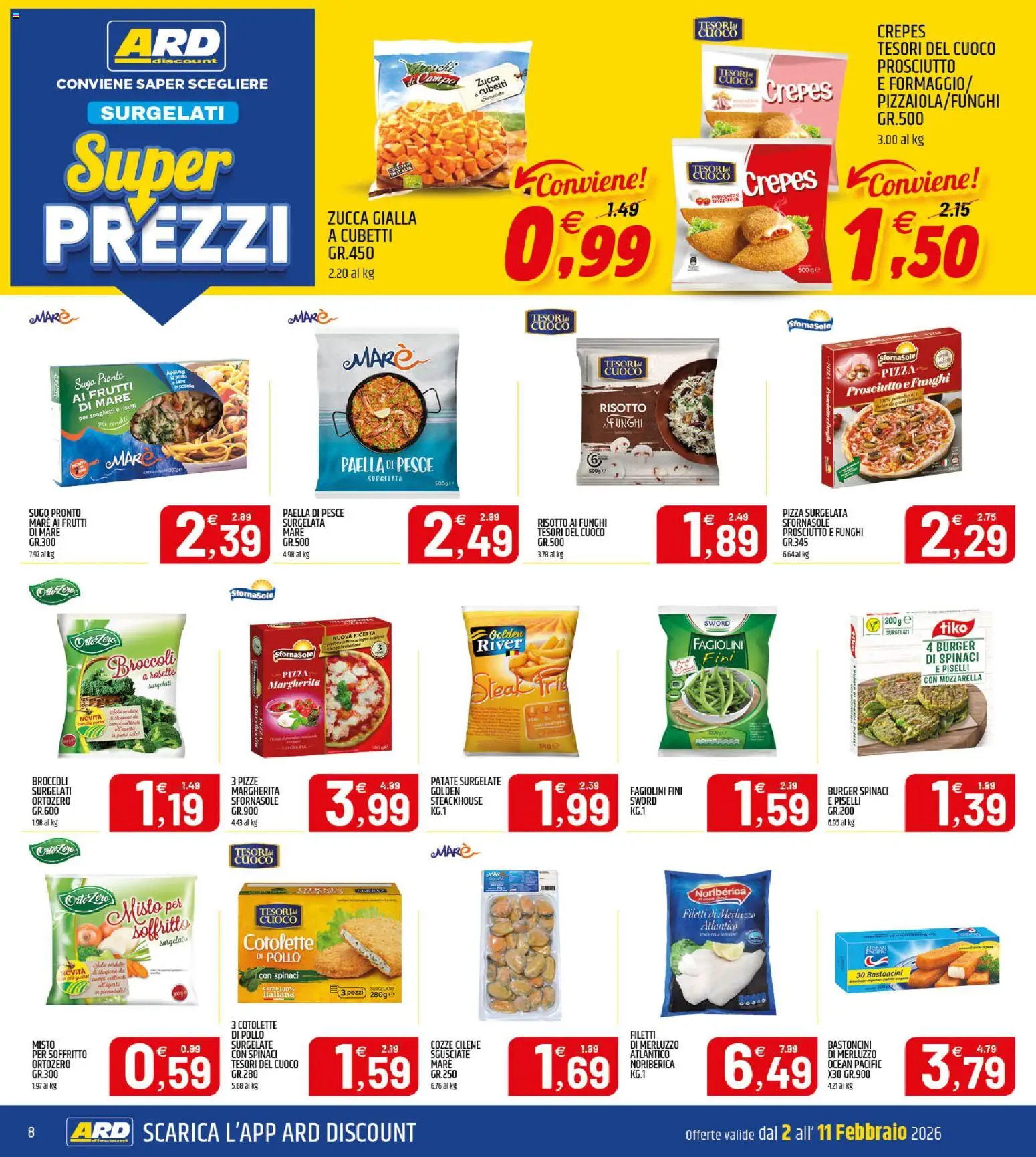 Volantino ARD Discount del 02.02.2026 | Pagina: 8