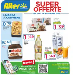 Anteprima del volantino Volantino Alter Discount	 valido a partire dal 14.11.2025