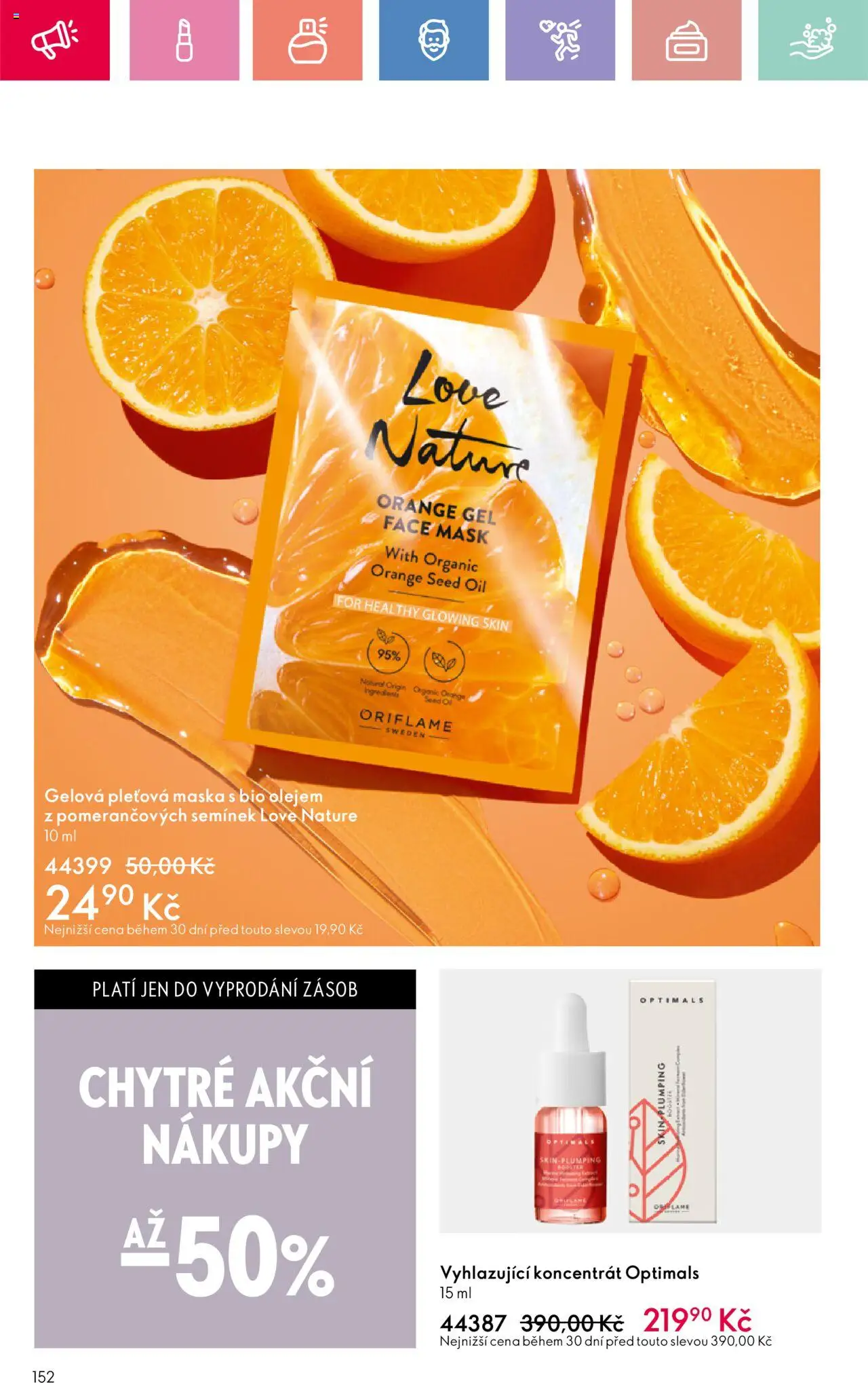 Oriflame katalog č.08/2025 od 25.05.2025 | Strana: 152 | Produkty: Pleťová maska, Sérum, Maska