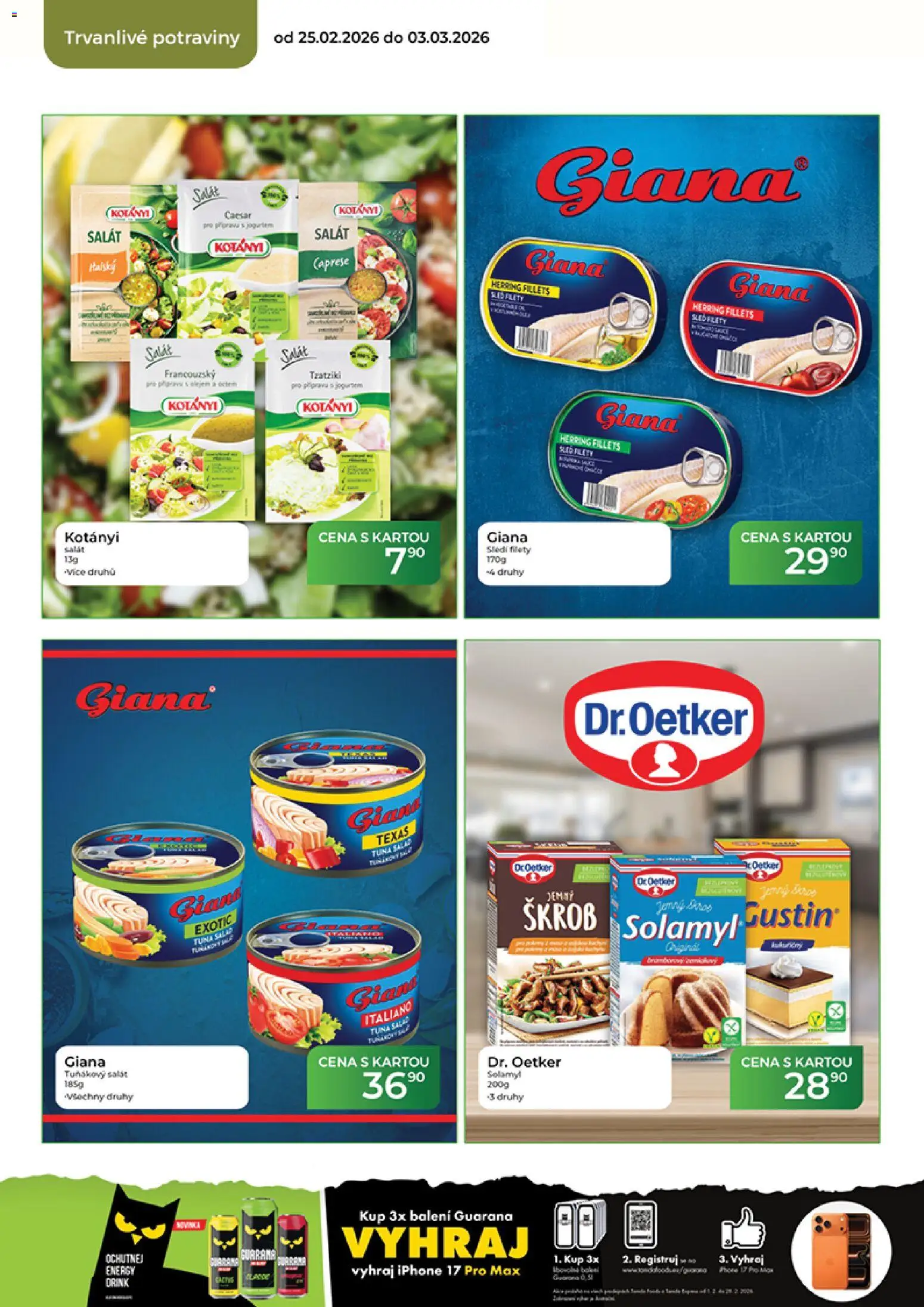 Tamda Foods leták od 25.02.2026 | Strana: 42 | Produkty: Škrob, Iphone, Solamyl, Potraviny