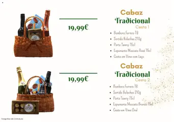 Pré-visualização E.Leclerc - Ofertas de Natal Lordelo válido de 05.11.2025 | Página: 2 | Produtos: Espumante, Bolachas, Ferrero rocher, Cesta