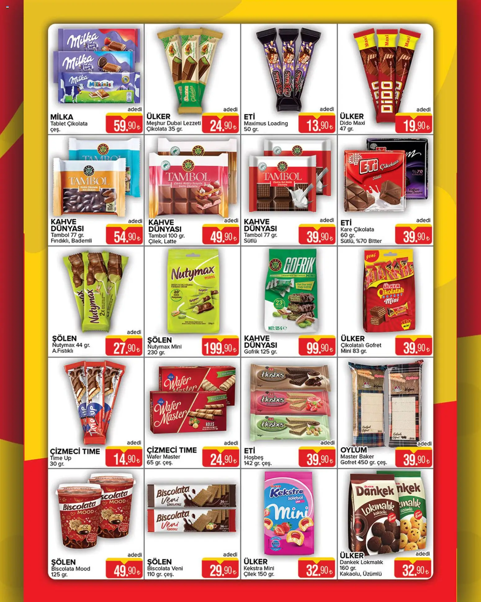 Seyhanlar Market Katalog - 10.12.2025 tarihinden itibaren geçerlidir | Sayfa: 4 | Ürünler: Çikolatalı gofret, Kahve, Çikolata, Çilek