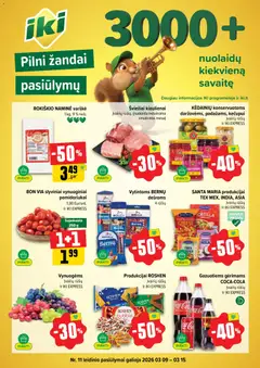 IKI leidinys galioja nuo 09.03.2026