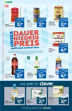 ADEG Flugblatt ab 23.04.2026 gültig | Seite: 10 | Produkte: Klarspüler, Szeder, Milch