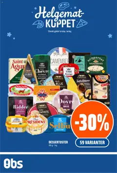 Forhåndsvisning av Coop Obs - Helgemat Kuppet gyldig fra 16.10.2025