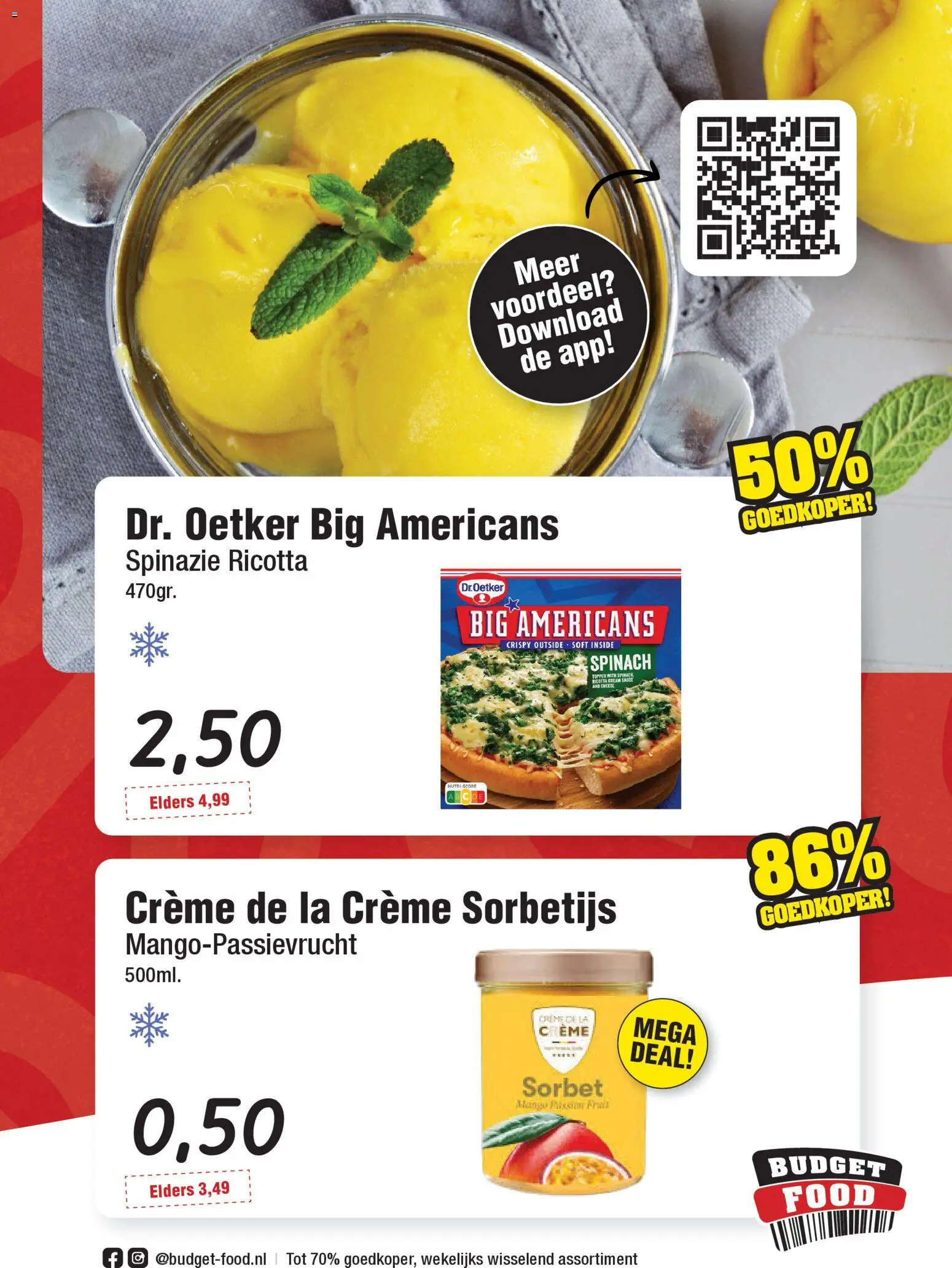 {H1} | Pagina: 7 | Producten: Spinazie, Ricotta, La, Crème