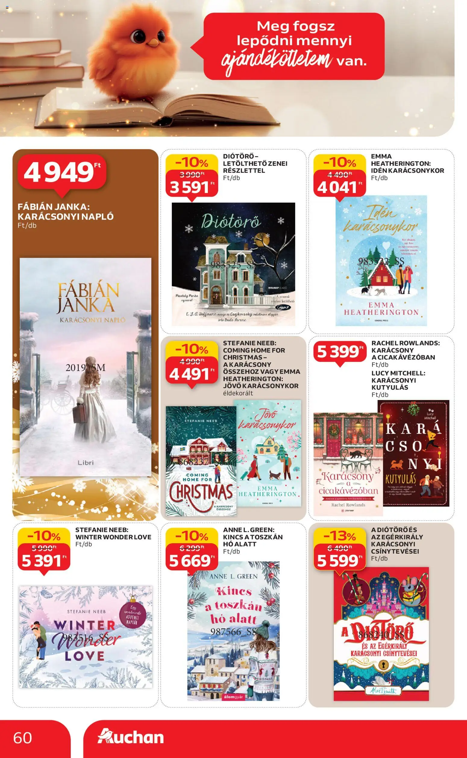 Auchan akciós ujság - amely érvényes a következő dátumtól: 04.12.2025 | Oldal: 60