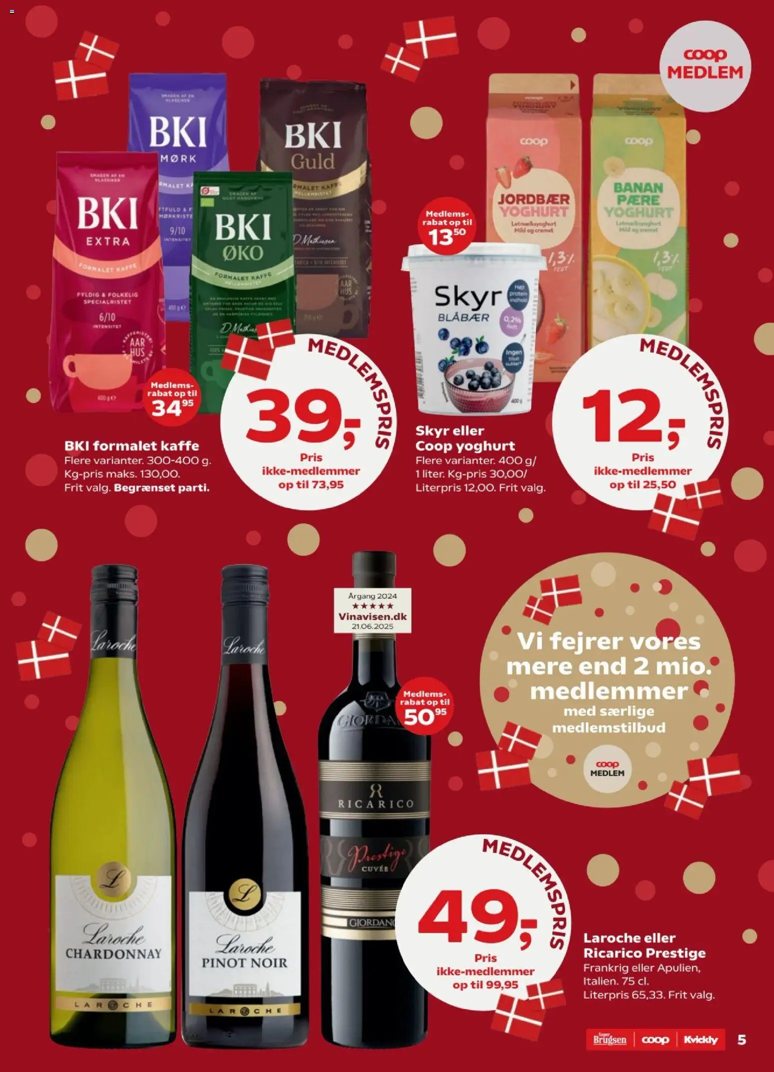 Kvickly tilbudsavis – gyldig fra 06.02.2026 | Side: 5 | Produkter: Blåbær, Yoghurt, Kaffe, Skyr