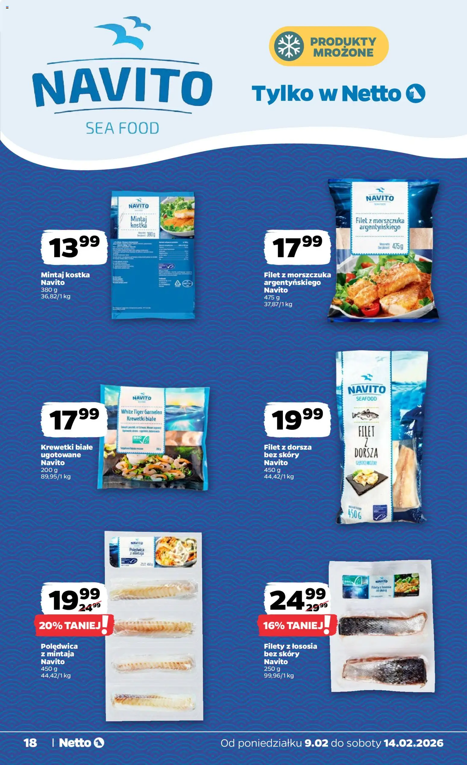 Netto gazetka - Spożywcza od 09.02.2026 | Strona: 18