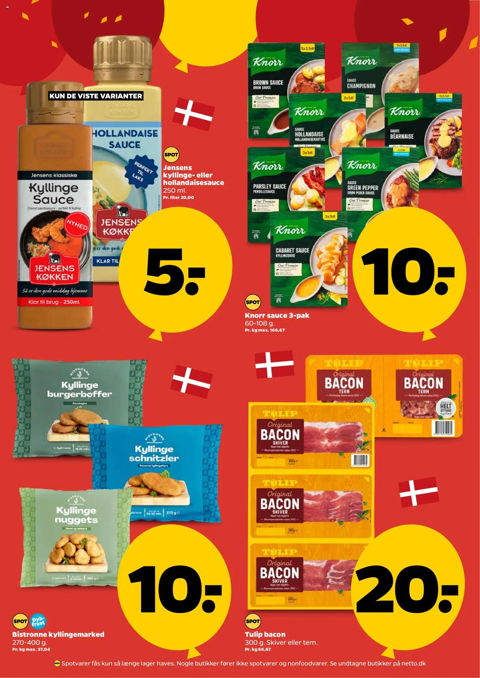 Netto tilbudsavis – gyldig fra 07.03.2026 | Side: 5 | Produkter: Champignon, Nuggets, Peber, Schnitzler