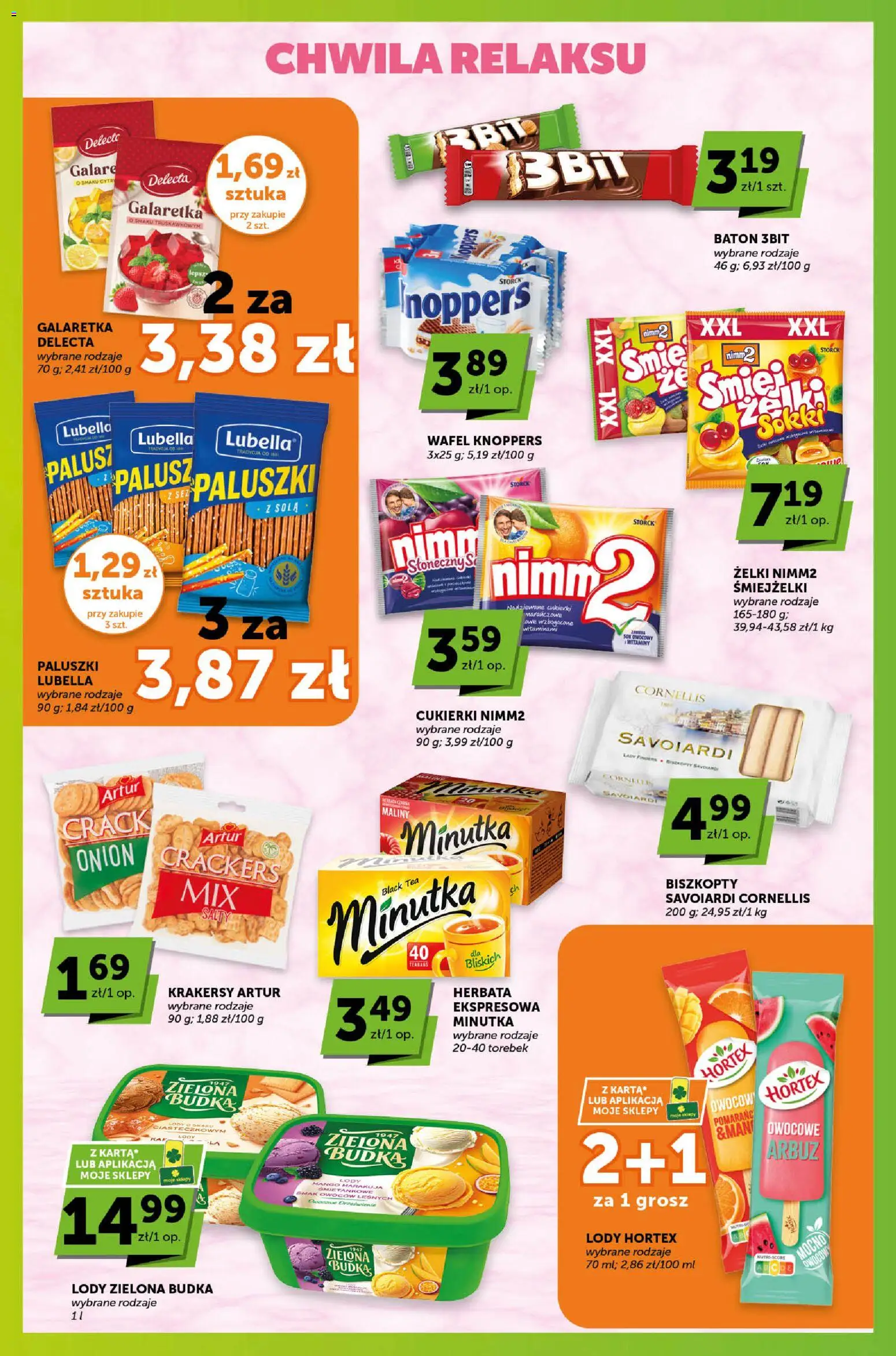 ABC gazetka - Sprawdź, co więcej od 30.04.2026 | Strona: 4 | Produkty: Arbuz, Baton, Krakersy, Lody