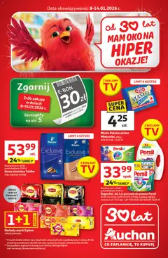 Pogląd oferty "Auchan Gazetka - 30 Lat Hipermarket" - ważna od 08.01.2026