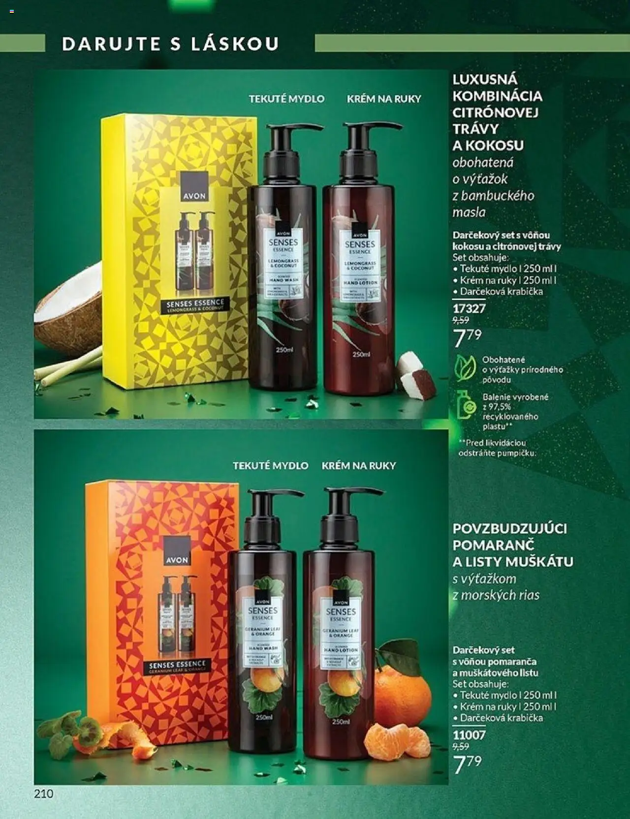 Nové Avon akcie – leták je platný od 01.10.2025 | Strana: 210 | Produkty: Krém na ruky, Mydlo, Krém