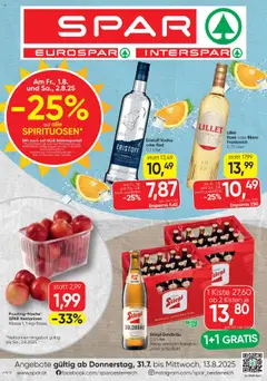 Vorschau von dem Prospekt - Spar Flugblatt gültig ab 31.07.2025