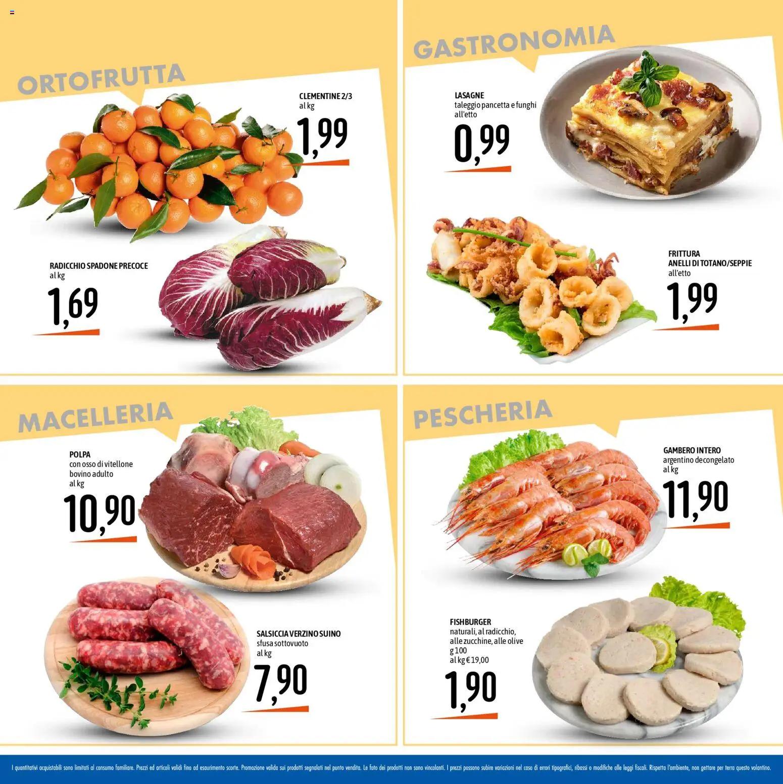 Volantino Emisfero del 20.11.2025 | Pagina: 10 | Prodotti: Bovino, Pancetta, Suino, Terra