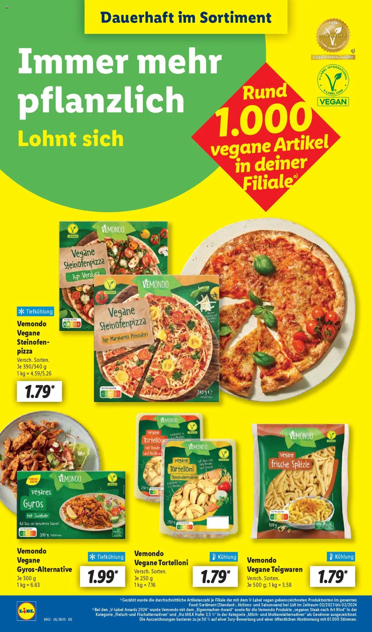 Lidl Prospekt 	 - gültig ab dem 23.06.2025 | Seite: 16 | Produkte: Gyros, Zwiebeln, Pizza, Steak