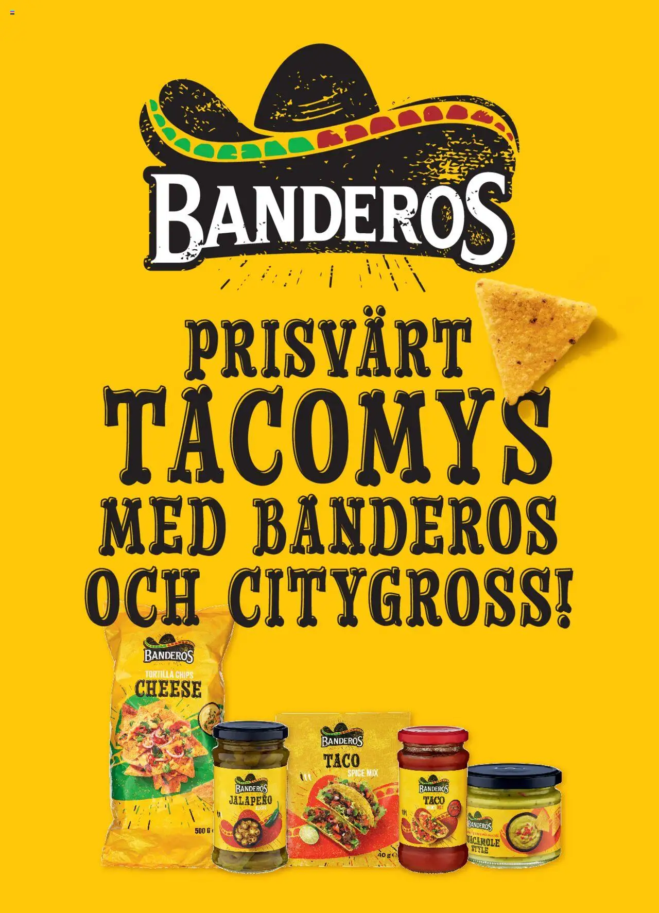 City Gross reklamblad aktuell från 20.10.2025 | Sida: 8 | Produkter: Tortilla, Chips
