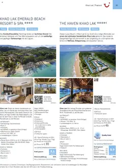 TUI Prospekt  Asien, Afrika, Orient & Indischer Ozean 2025/26 	 ab 01.11.2025 gültig | Seite: 85