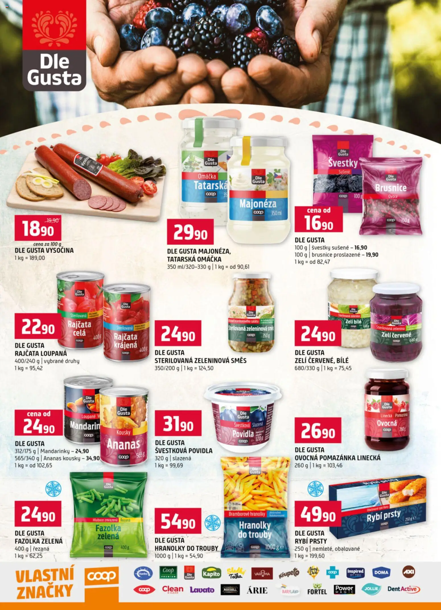 Terno leták - Hradec Králové od 26.11.2025 | Strana: 18 | Produkty: Švestky, Ananas, Zelí, Pomazánka