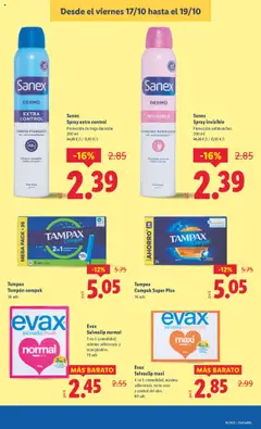 Vista previa Lidl catálogo MAD válido desde el 13.10.2025 | Página: 45 | Productos: Antitranspirante