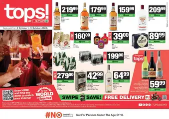 Tops at Spar specials catalogue – valid from 09.10.2025