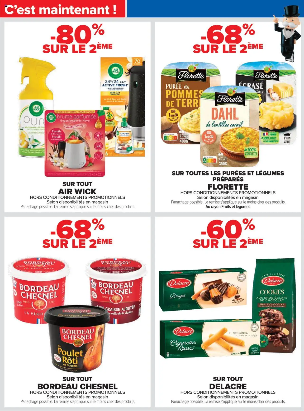  | Page: 12 | Produits: Cookies, Chocolat, Viande, Pommes