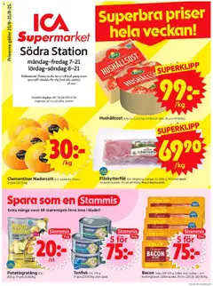 ICA Supermarket - Stockholm - Förhandsvisning av reklamblad från butik ICA Supermarket aktuell från 25.08.2025
