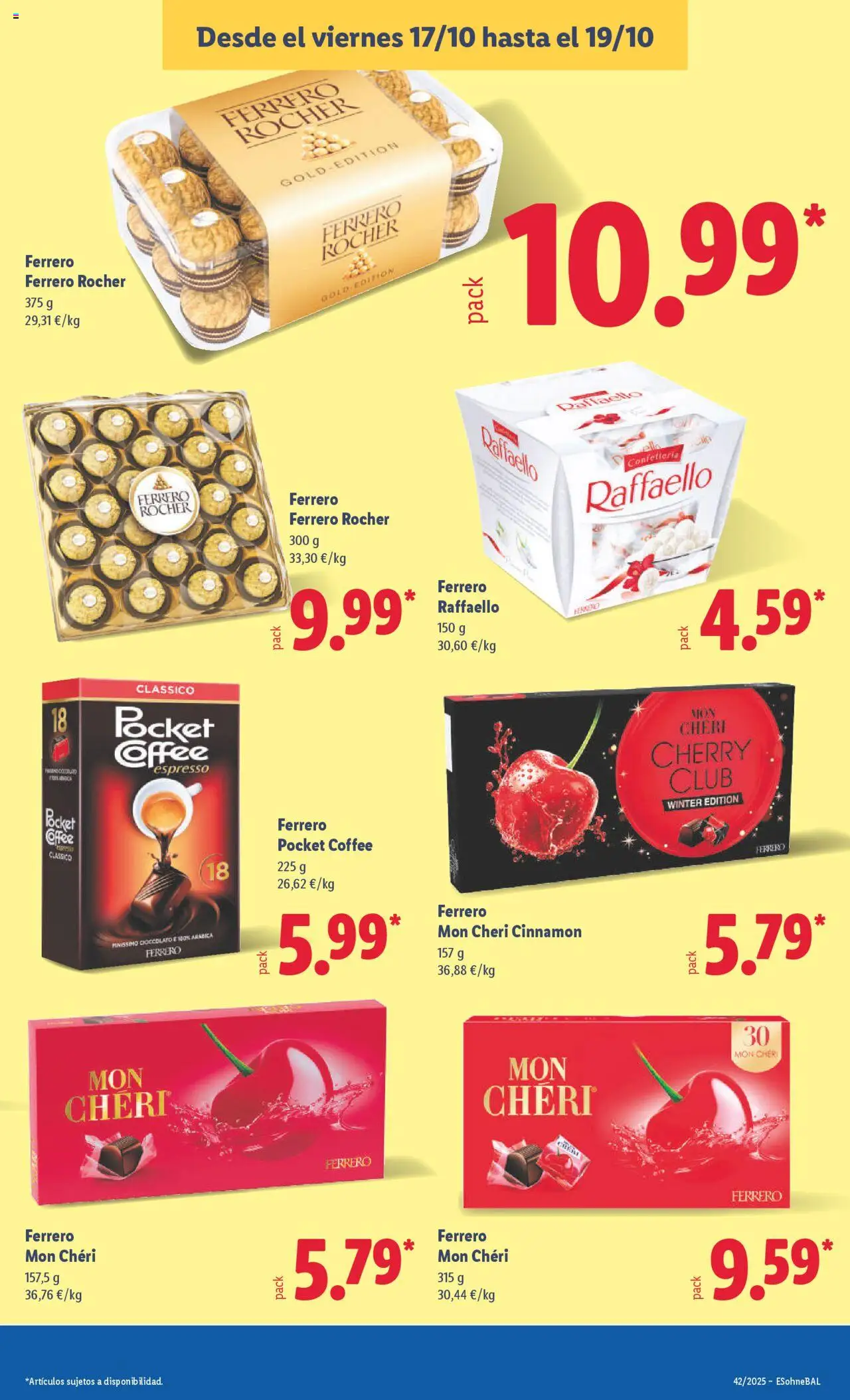 Lidl catálogo BCN │ válido desde el 13.10.2025 | Página: 43 | Productos: Άμμος