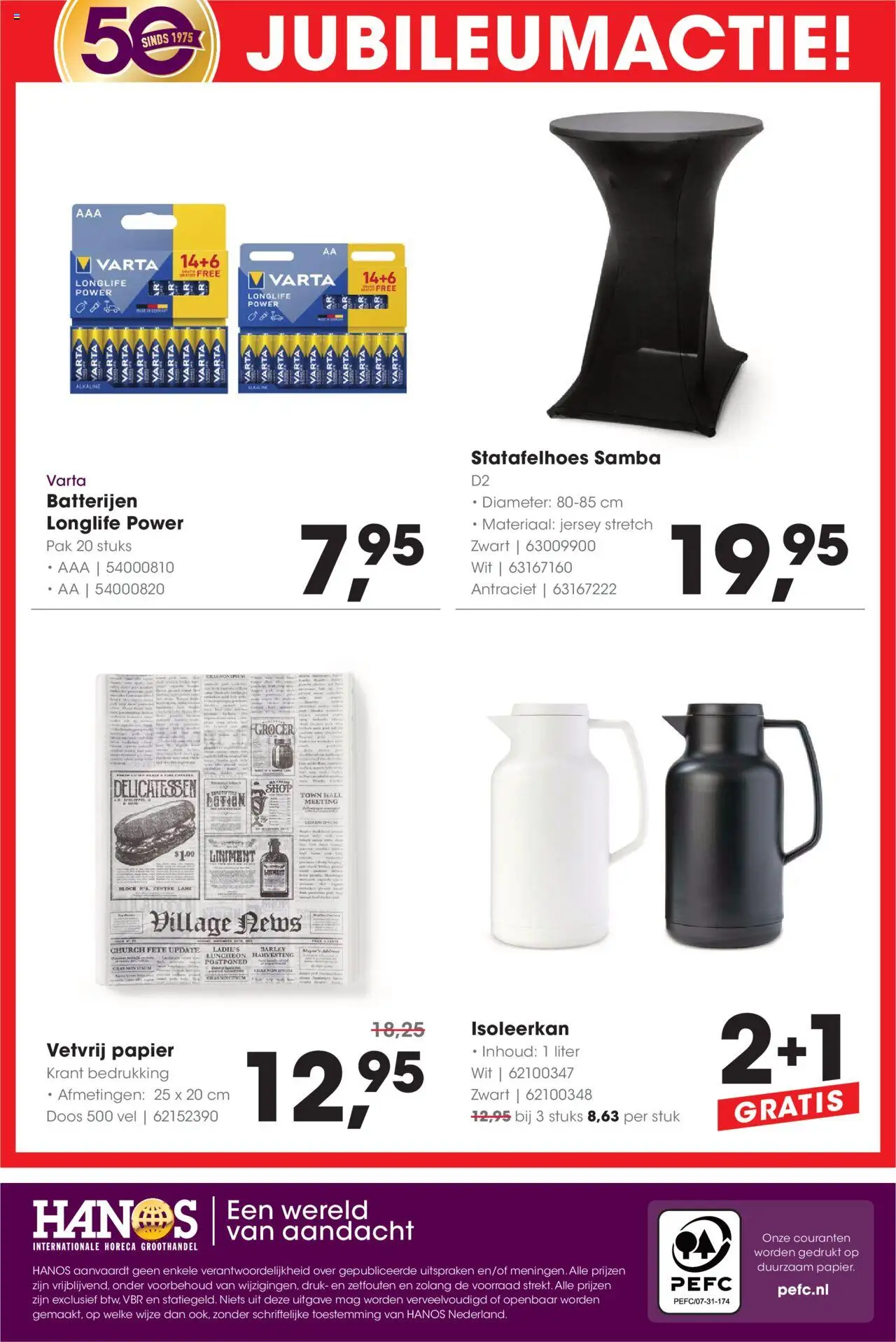 {H1} | Pagina: 12 | Producten: Papier, Batterijen