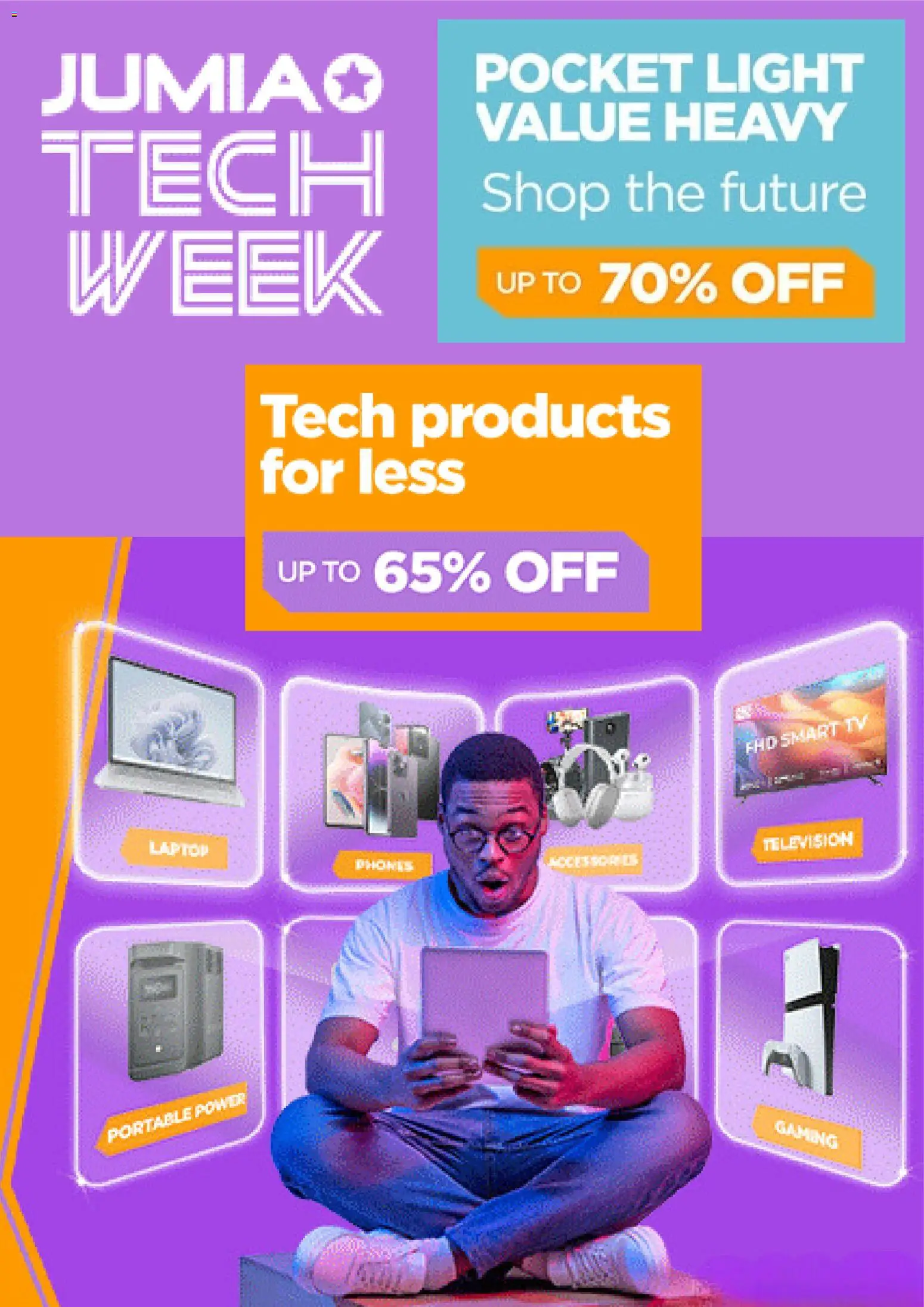 Jumia Catalogue valid from 02.03.2026 | Page: 1 | Products: Television, Tv