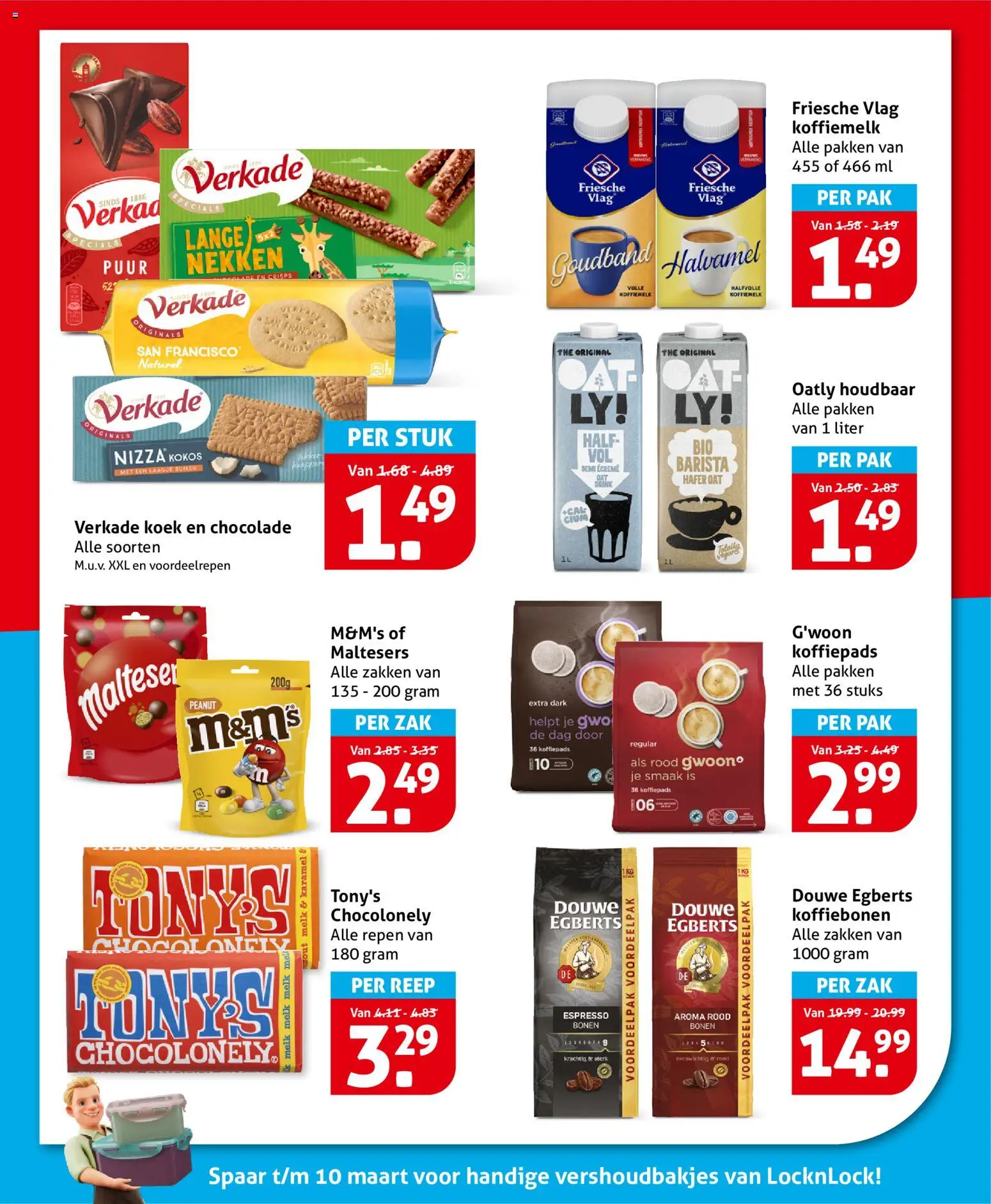 {H1} | Pagina: 24 | Producten: Melk, Koffiepads, Koffiebonen, Repen