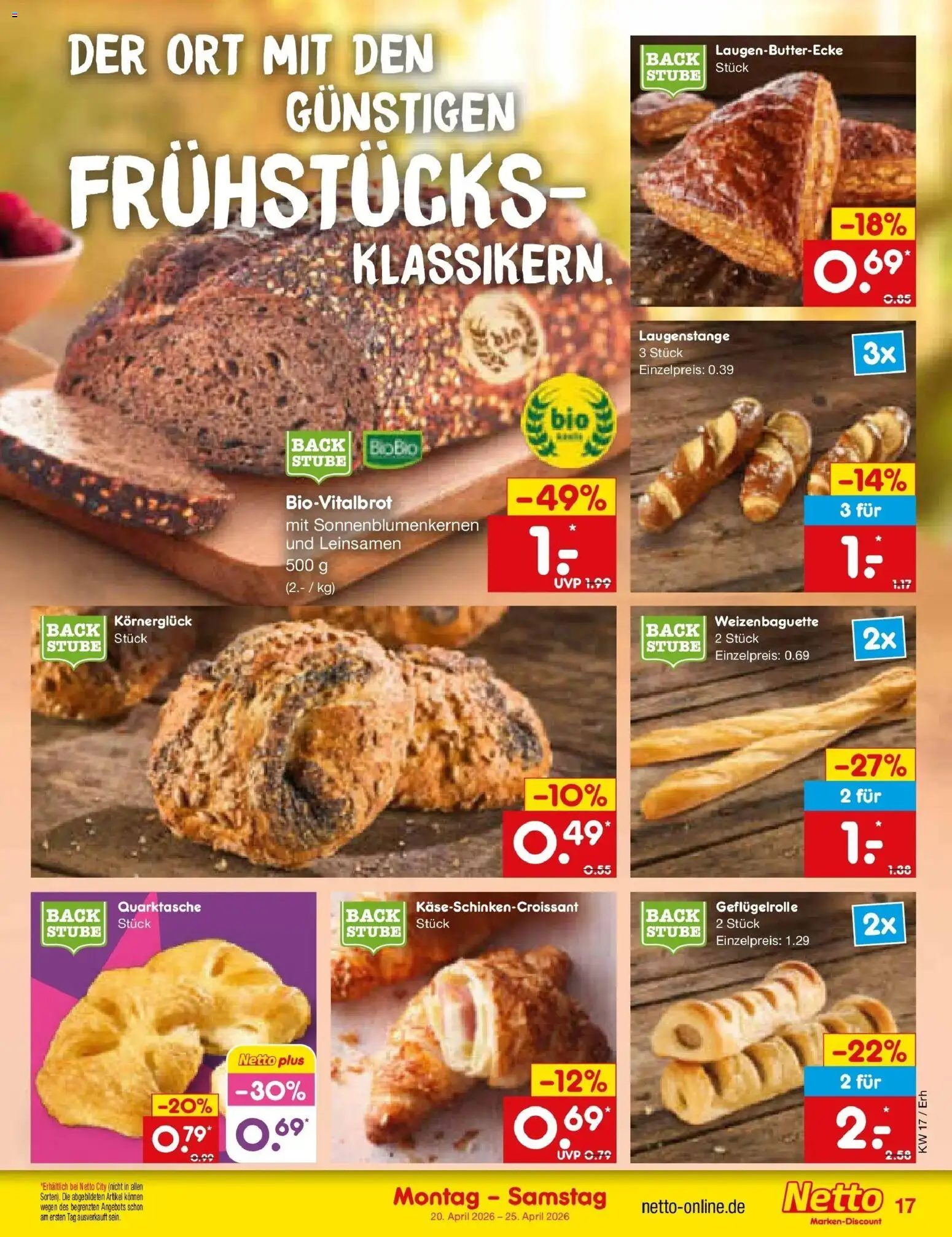 Netto Marken-Discount Prospekt München	 – gültig ab 20.04.2026 | Seite: 19