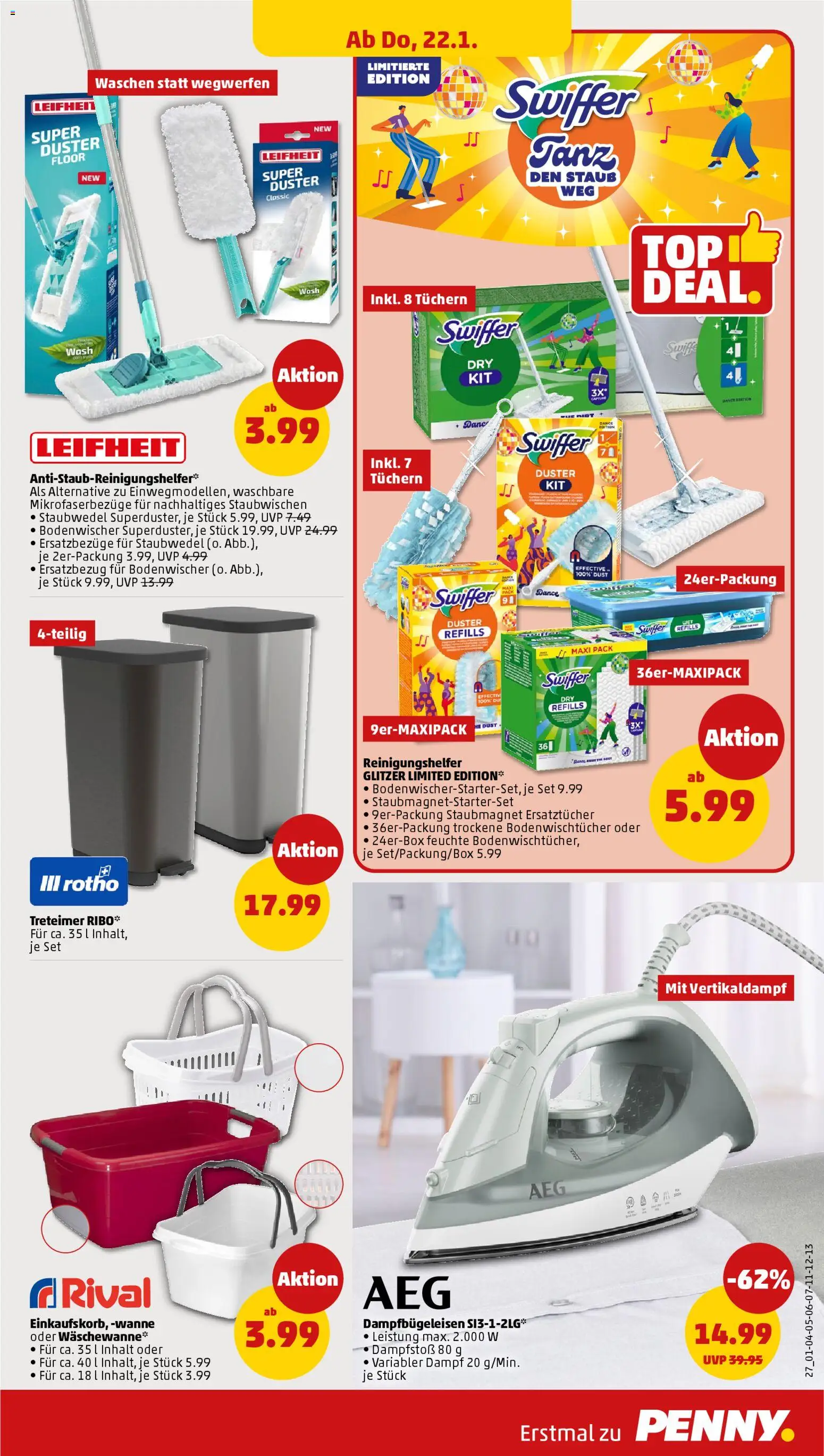 Penny Prospekt 	 – gültig ab 19.01.2026 | Seite: 29 | Produkte: Swiffer