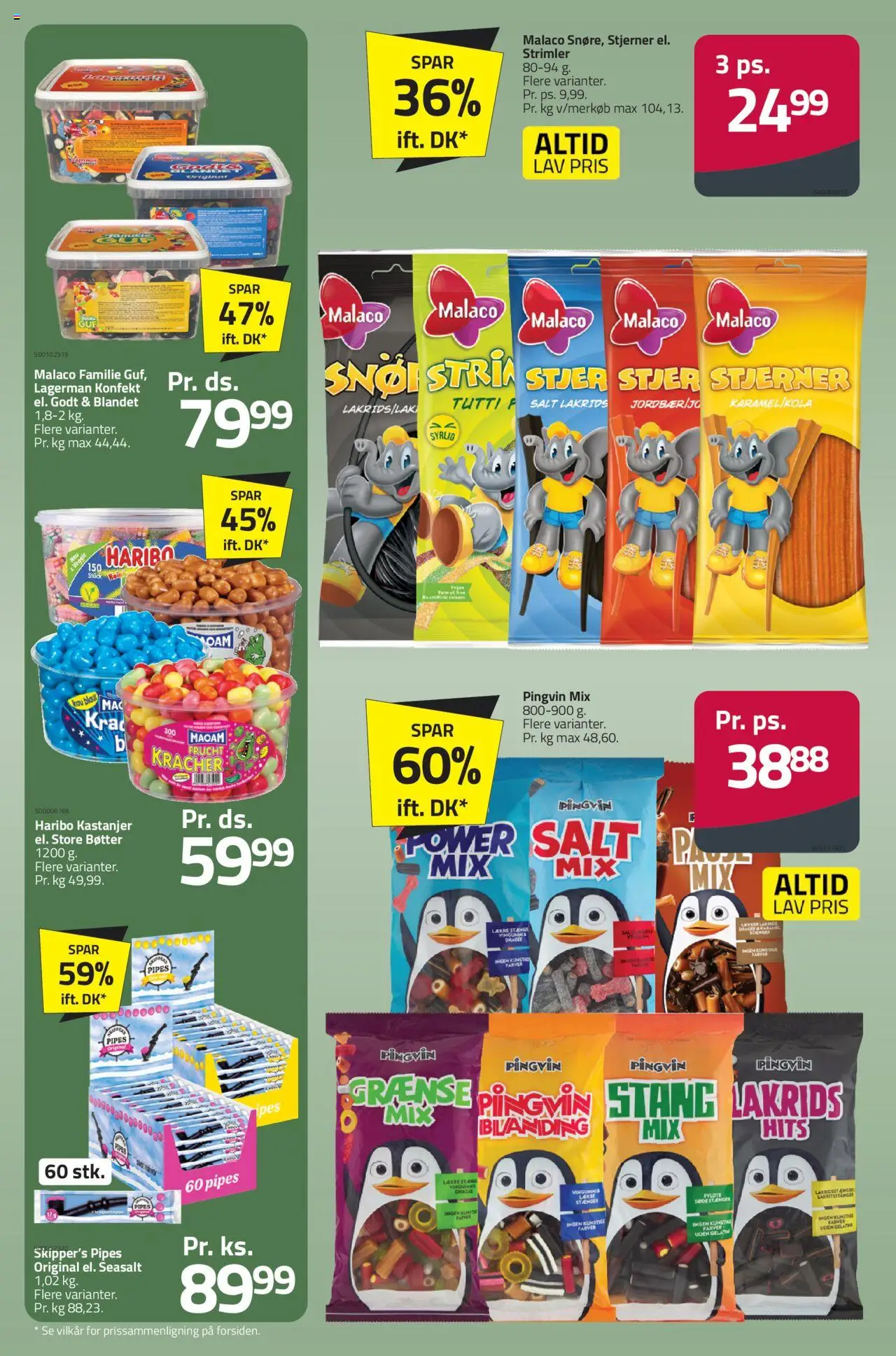 Fleggaard tilbudsavis – gyldig fra 08.10.2025 | Side: 8 | Produkter: Salt, Lakrids