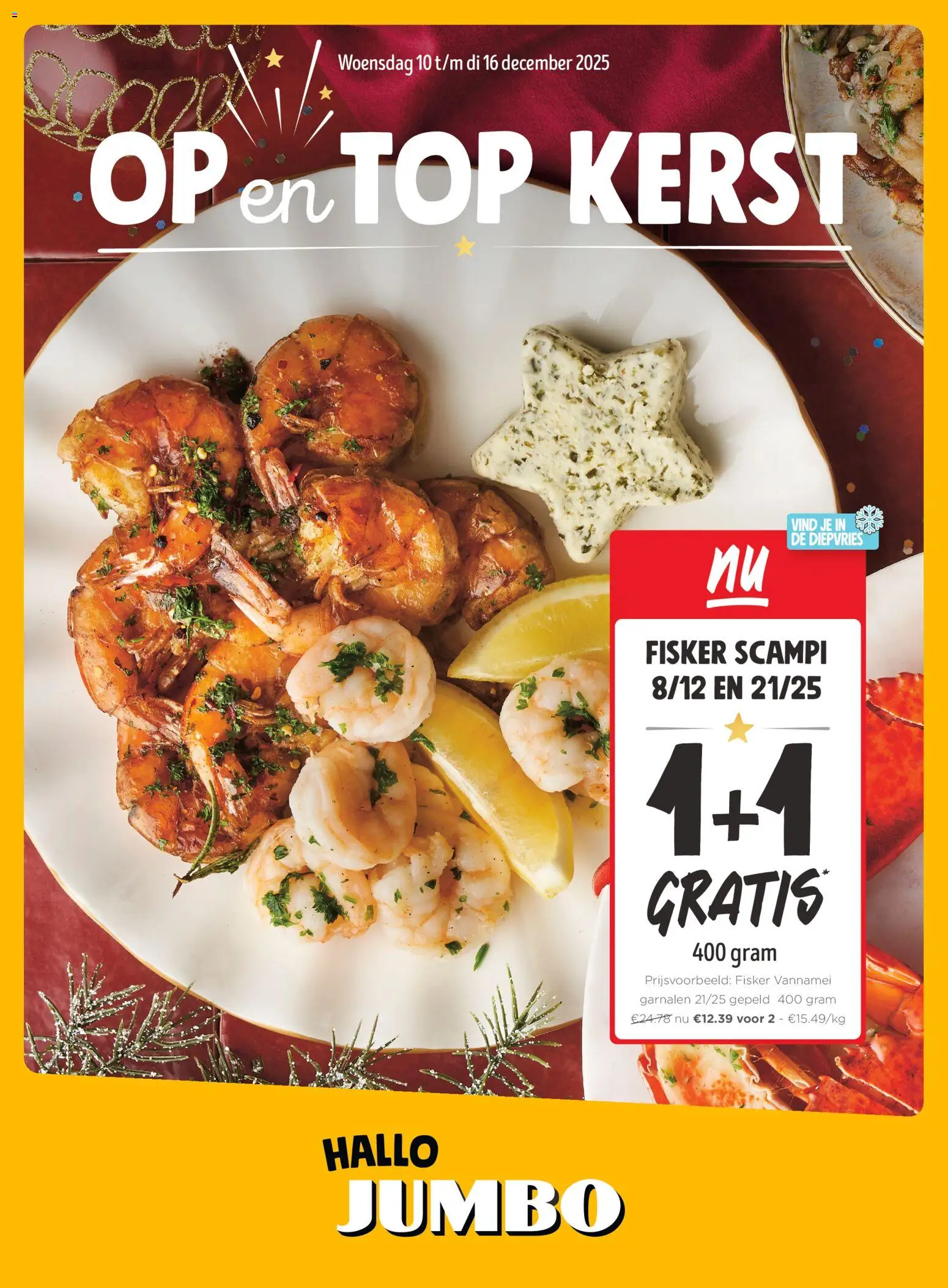 {H1} | Pagina: 1 | Producten: Scampi, Kekszek