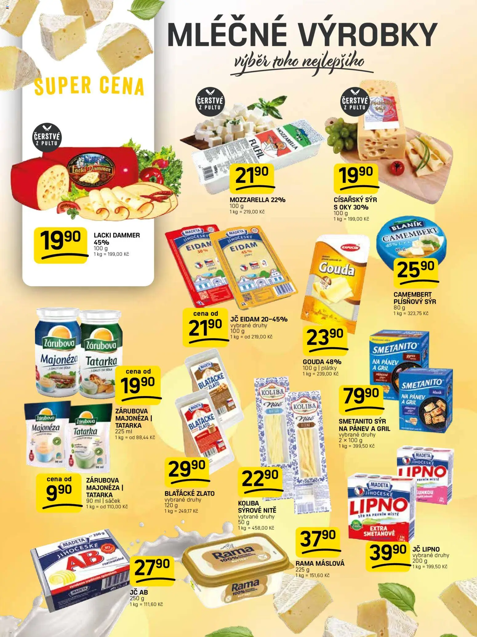 Flop leták od 29.04.2026 | Strana: 4 | Produkty: Tatarka, Sýr, Majonéza, Plísňový sýr