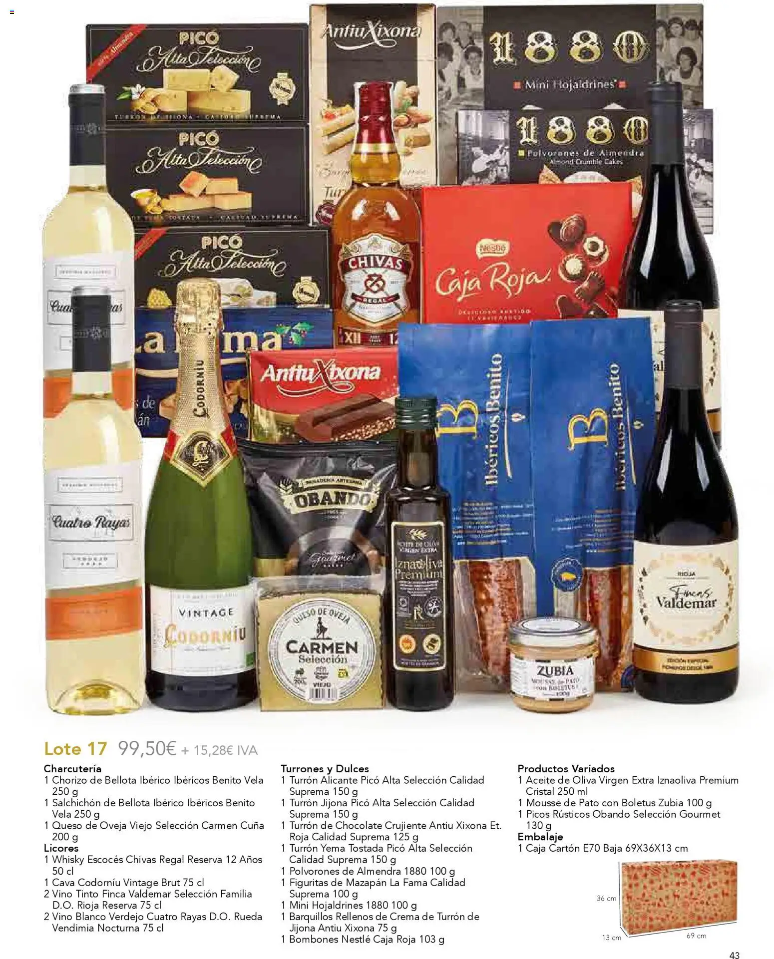 Lupa Supermercados Regalar en Navidad │ válido desde el 03.11.2025 | Página: 45 | Productos: Mousse, Aceite, Chocolate, Aceite de oliva virgen extra