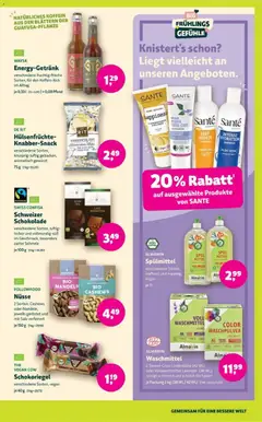 BioMarkt Prospekt 	 ab 08.04.2026 gültig | Seite: 13 | Produkte: Mandeln, Waschpulver, Salz, Nüsse