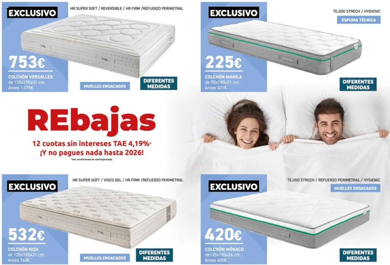 Merkamueble folleto │ válido desde el 07.07.2025 | Página: 45 | Productos: Colchon